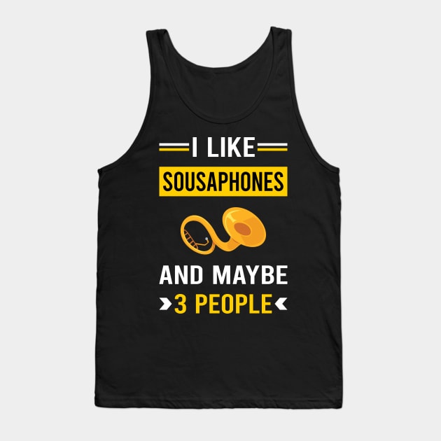 3 People Sousaphone Tank Top by Bourguignon Aror